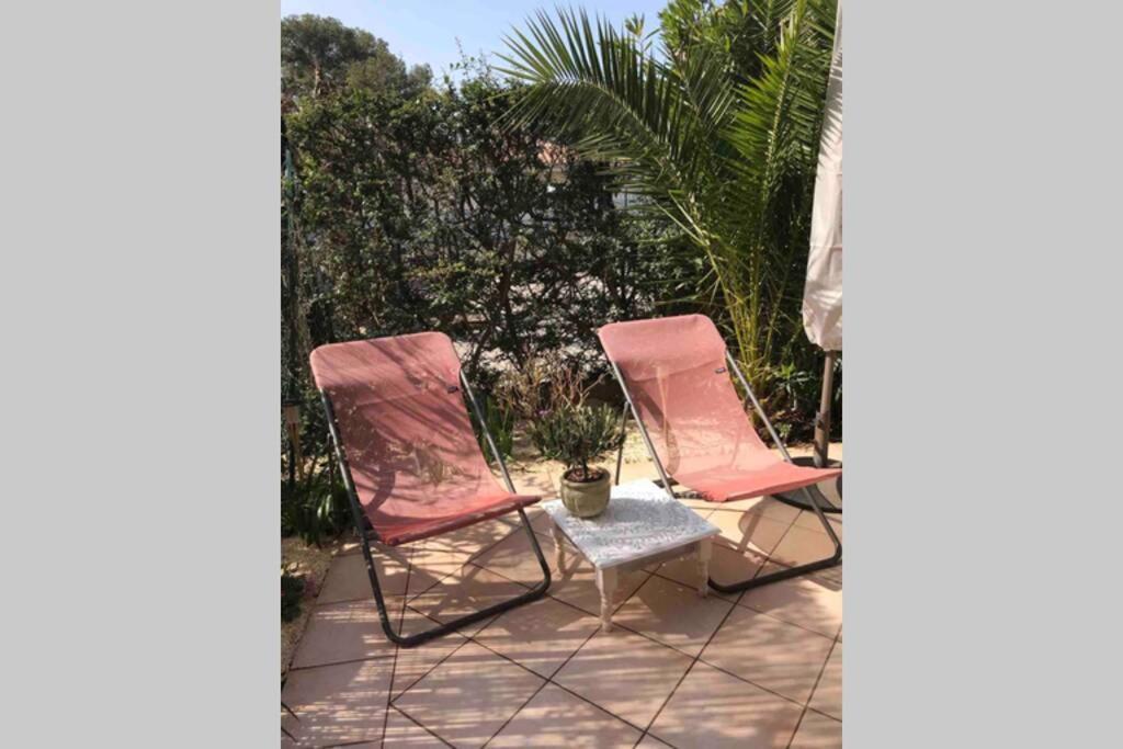 La Petite Pinede Studio Climatise Proche Plage Sanary-sur-Mer Exteriör bild